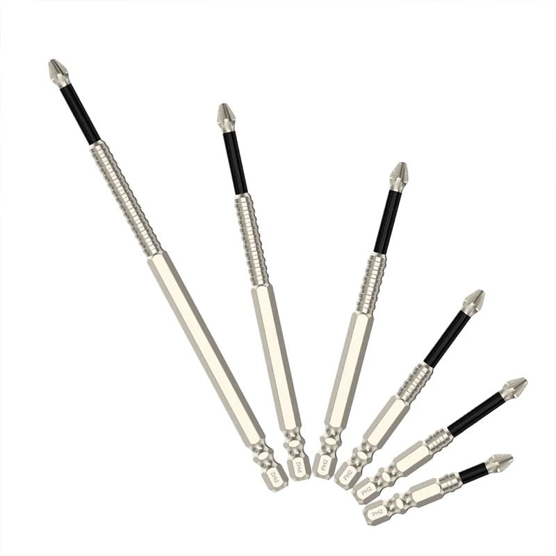 High-Magnetic Screwdriver Drill Bit Set