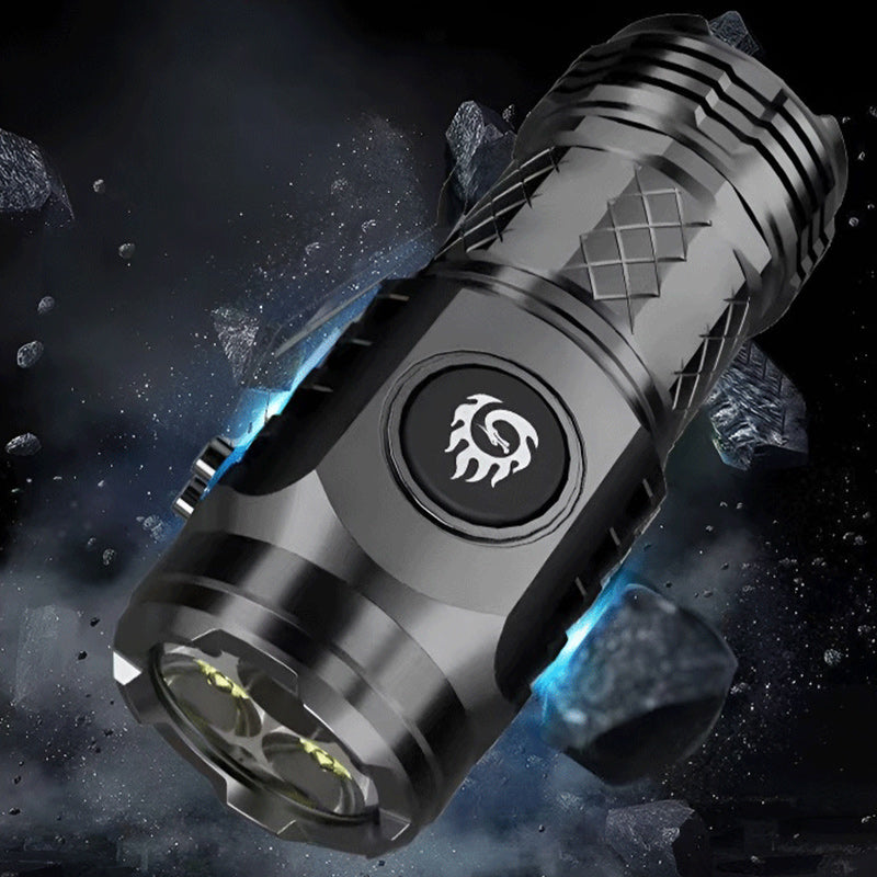 Powerful Three-Eyed Monster Mini Flashlight