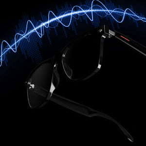 Wireless Headphone Anti-blue Light Glasses