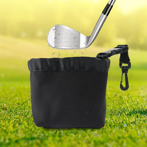 Golf Club and Golf Ball Cleaning Bag