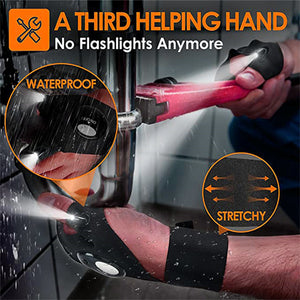 New LED Gloves With Waterproof Lights