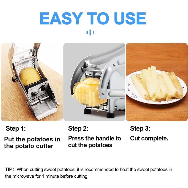 Stainless Steel French Fry Cutter