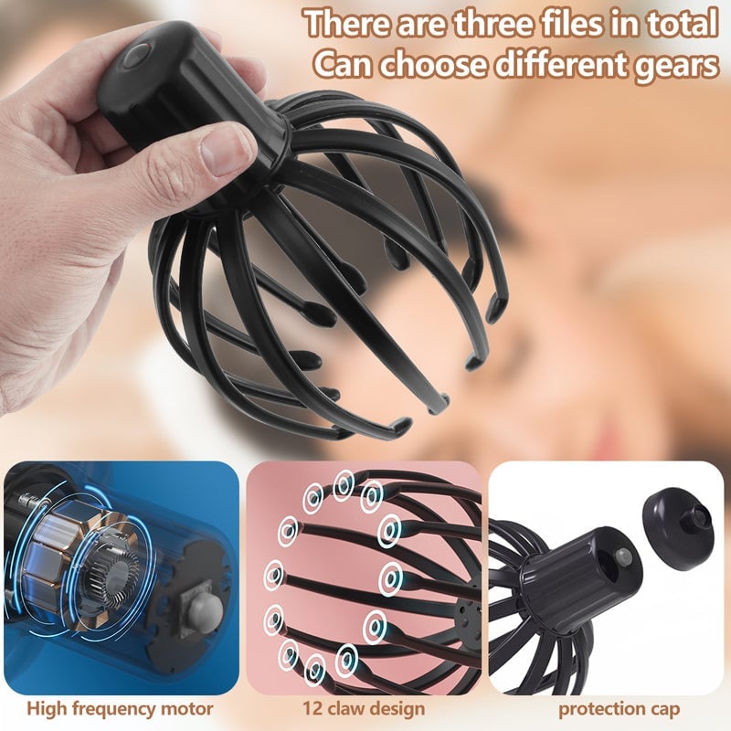 Octopus Head Massager