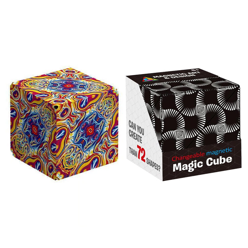 Changeable Magnetic Magic Cube