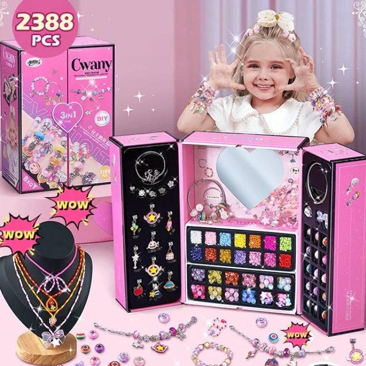 Girls Charm Bracelet Making Kit