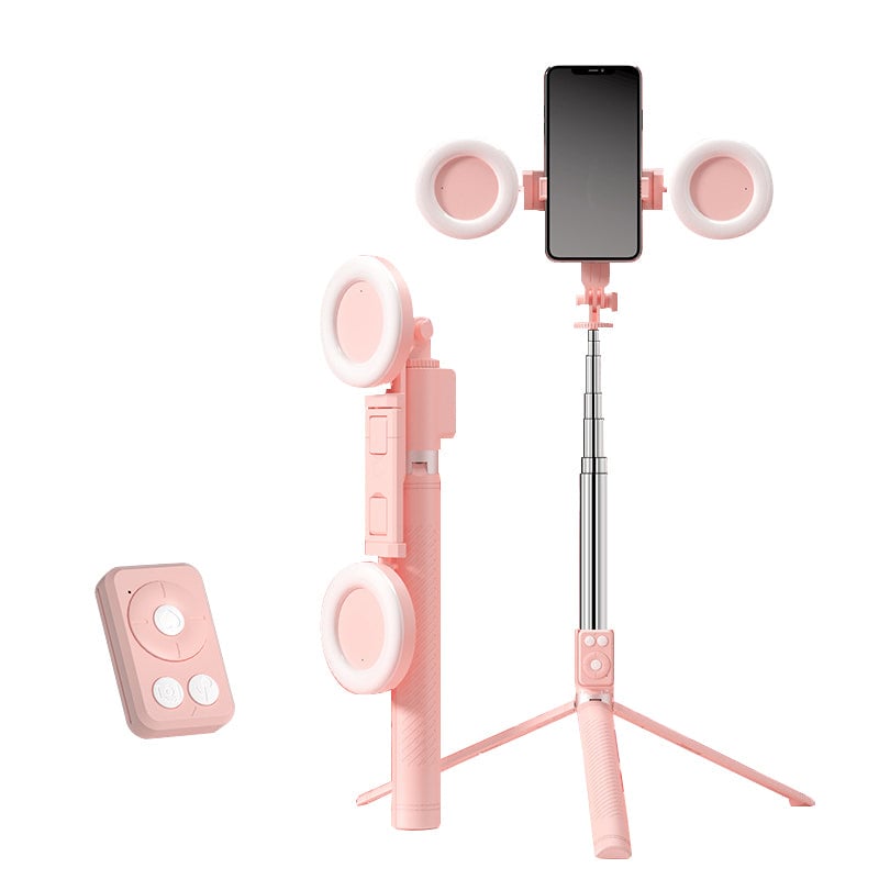 New 6 in 1 Selfie Stick With Fill Light