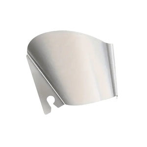 Stainless steel pouring shield