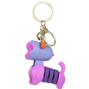 Cartoon Animal Mini Desk Lamp Keychain