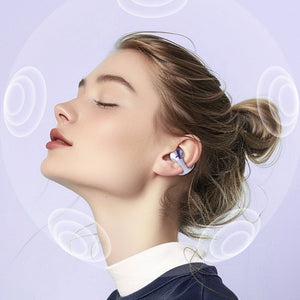 AI Translation Open Ear Clip Bluetooth Headphone