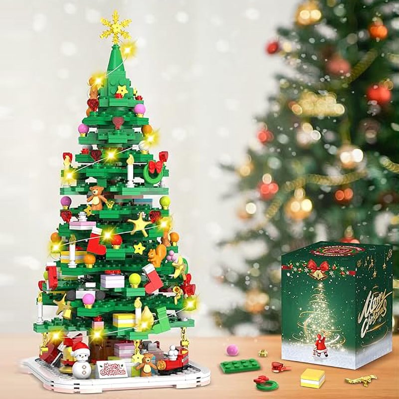 2024 Christmas Tree Building Toy Set