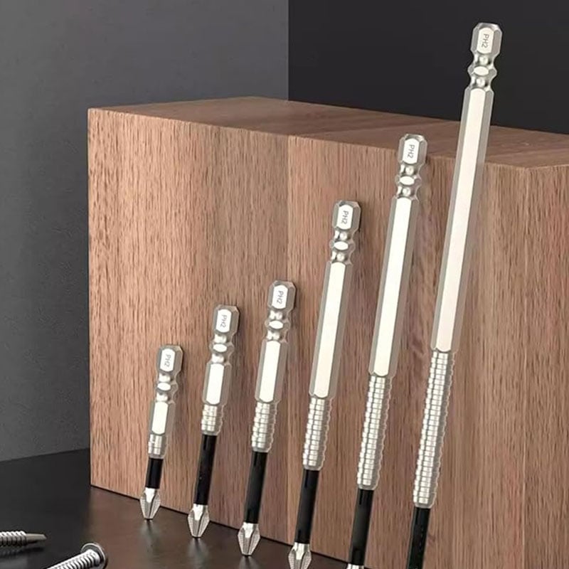 High-Magnetic Screwdriver Drill Bit Set