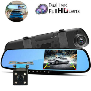 Front and Rear Dual Recording HD Night Vision Dash Cam