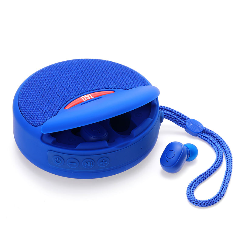 2 in 1 Portable Mini Audio with Bluetooth Headphones