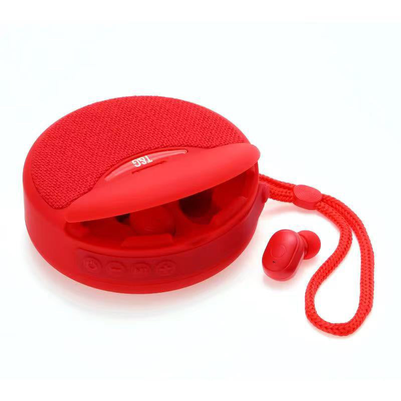 2 in 1 Portable Mini Audio with Bluetooth Headphones