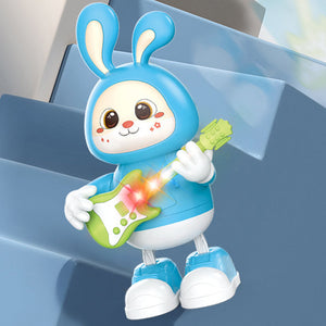 Adorable Rabbit Guitarist Toy