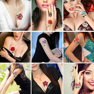 Stylish & Creative 3D Tattoo Stickers 50PCS