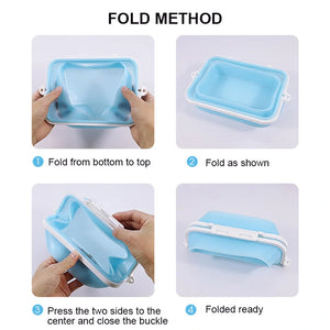 Collapsible Silicone Food Storage Box