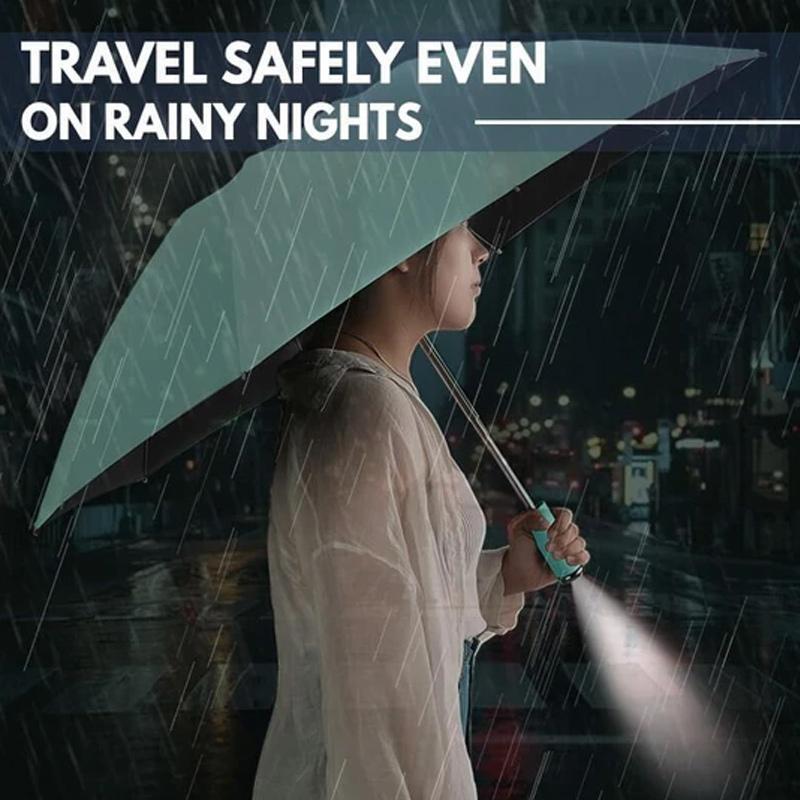 Windproof LED Sun & Rain Umbrella