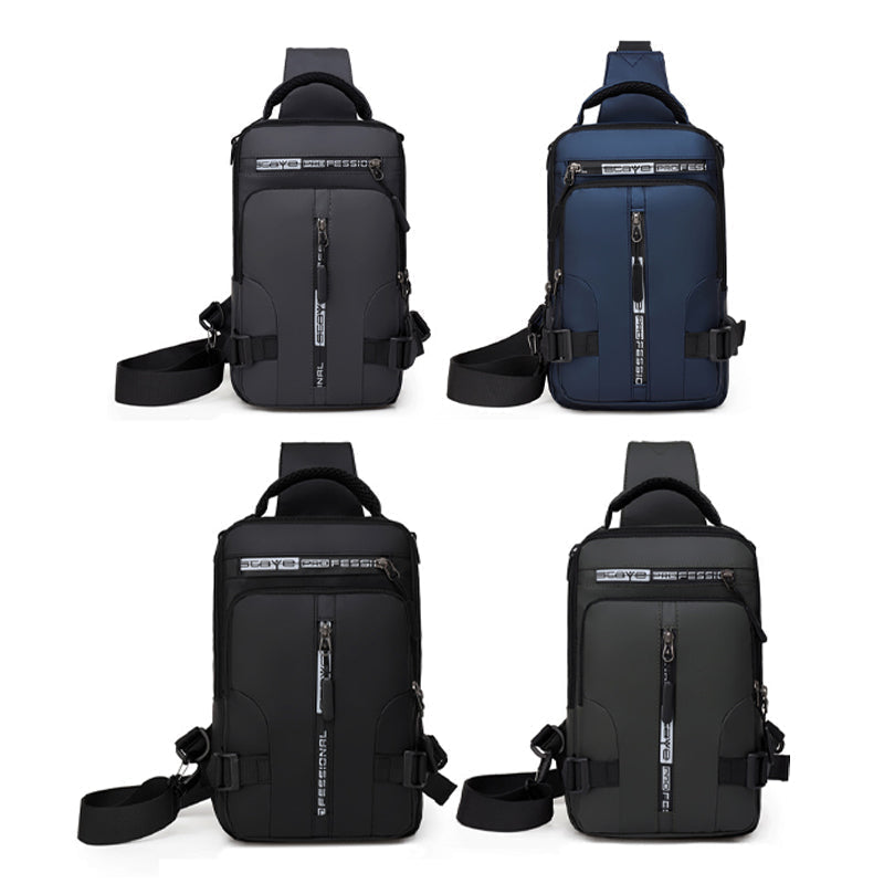 Multi-Usage Chest Bag With Charging Port