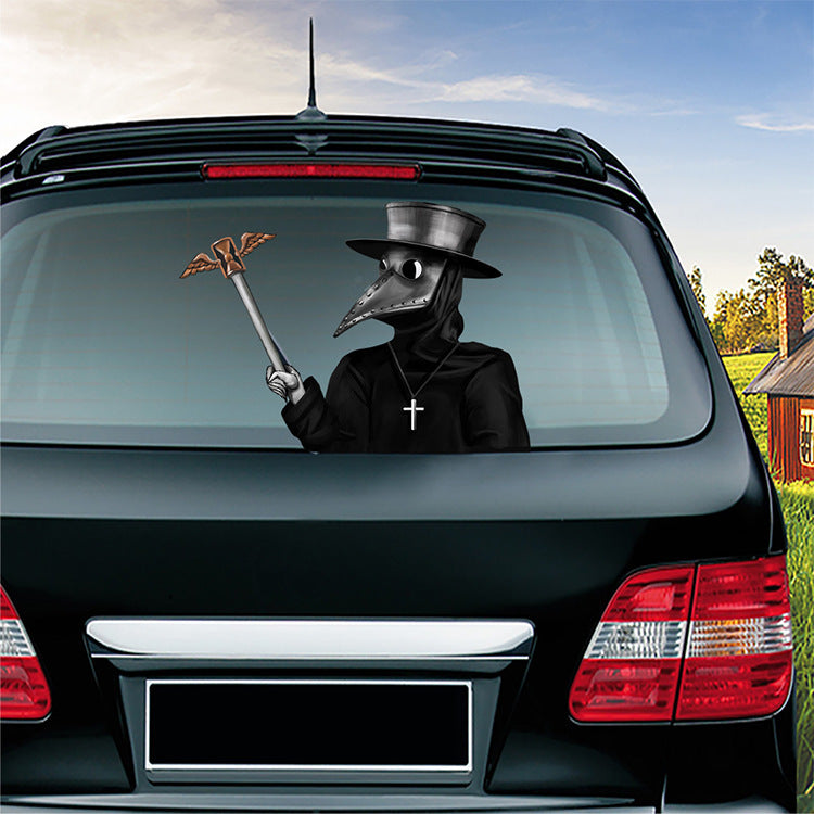 Halloween Rear Wiper Stickers