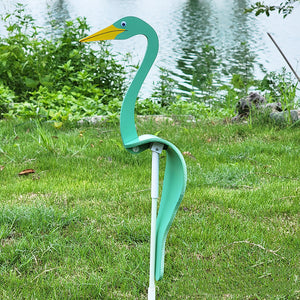 Swirl Flamingo Garden Decoration