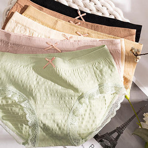 Cotton crotch antibacterial underpants（5 pairs）