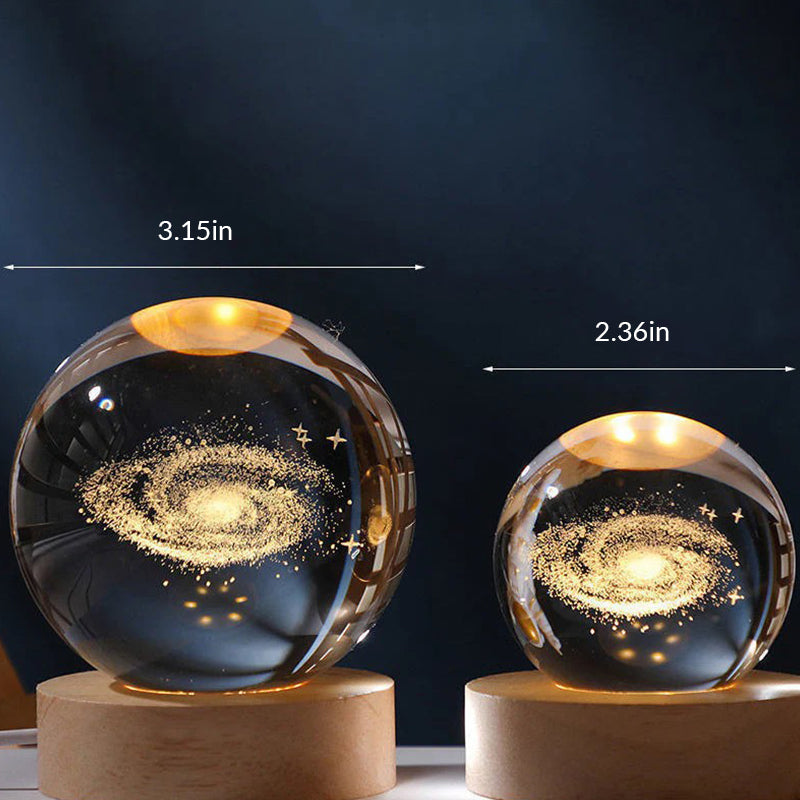 Glowing Crystal Ball Night Light