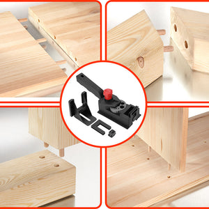 Adjustable Woodworking Drill Hole Set