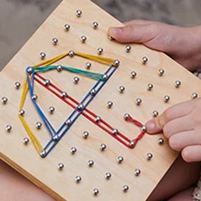 Wooden Geoboard – Peachloft