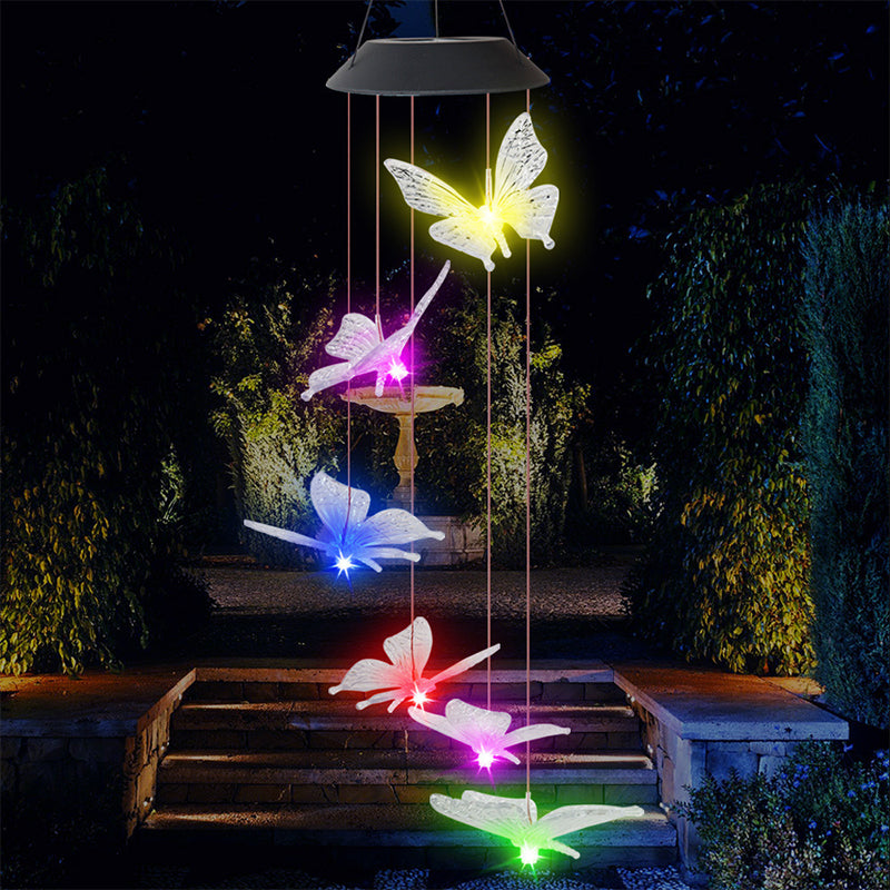 Solar Butterfly Chandelier