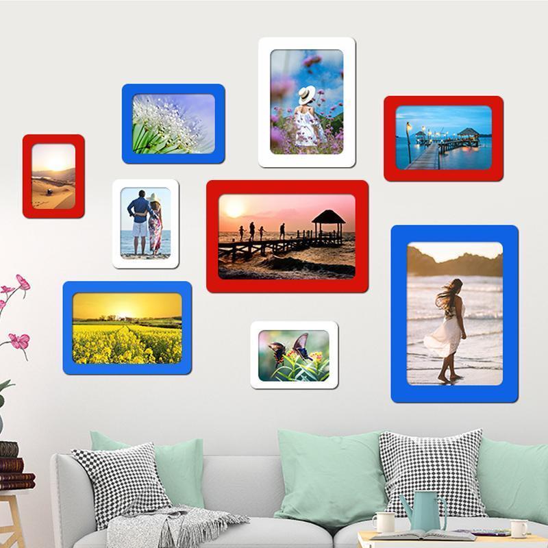 Colorful Magnetic Picture Frames