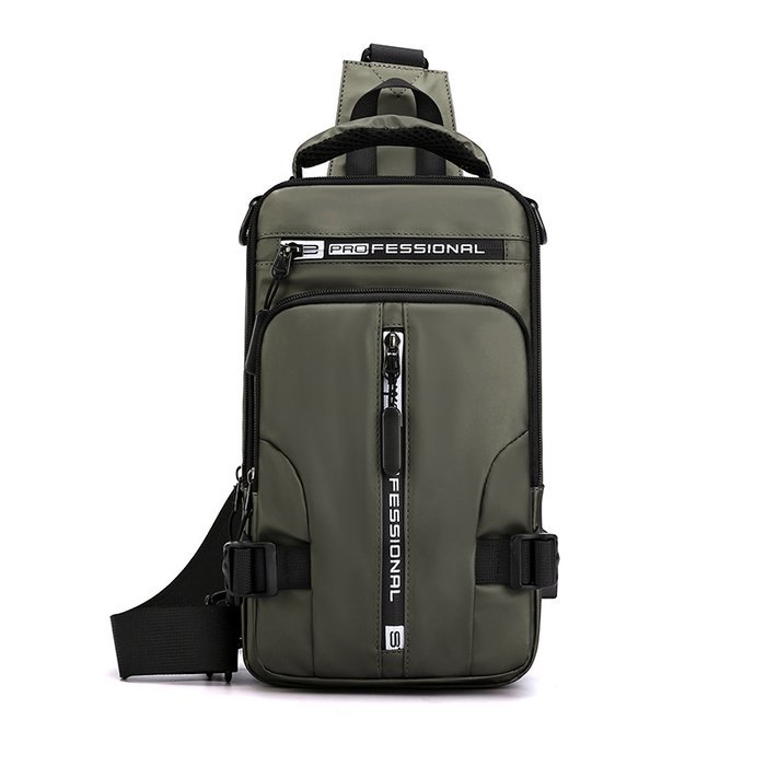 Multi-Usage Chest Bag With Charging Port