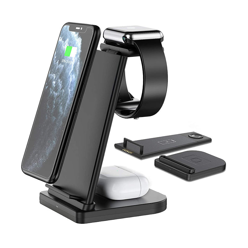 3 in 1 Wireless Charging Station Suitable for iPhone