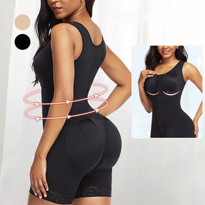 Open File One-Piece Shapewear