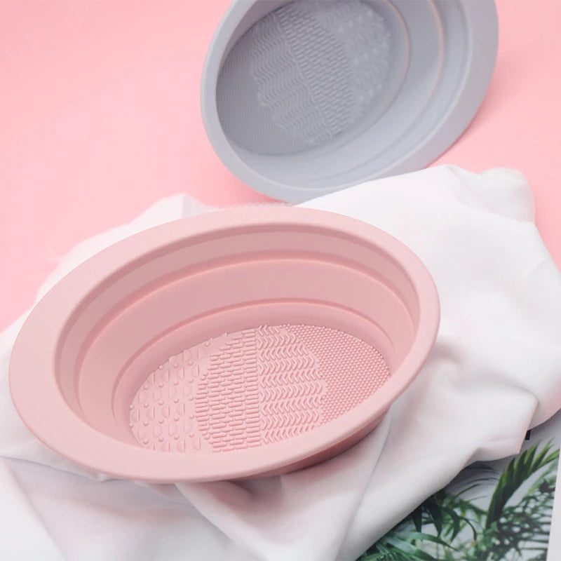 Silicone Makeup Brush Cleaner Bowl