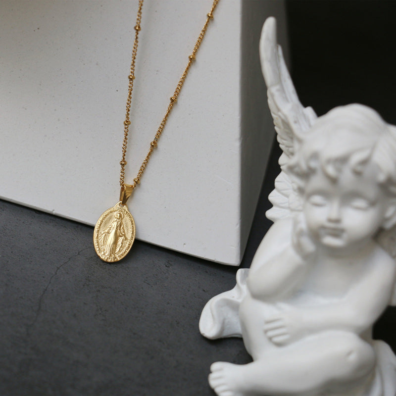 Dainty Virgin Mary Necklace