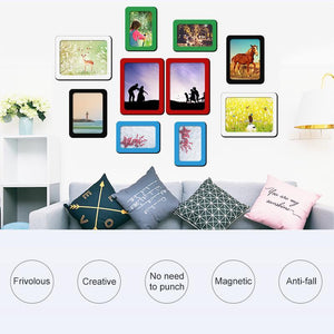 Colorful Magnetic Picture Frames