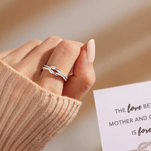 To My Daughter ‘Mother & Daughter Forever Linked Together’ Linked Ring