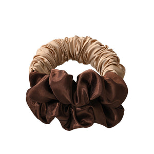 Heatless Hair Curling Double Scrunchie