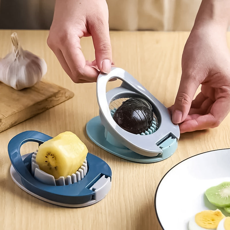 Handheld Stainless Steel Egg Cutter