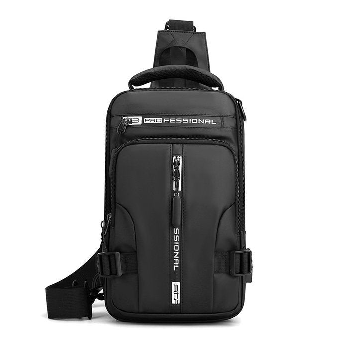 Multi-Usage Chest Bag With Charging Port