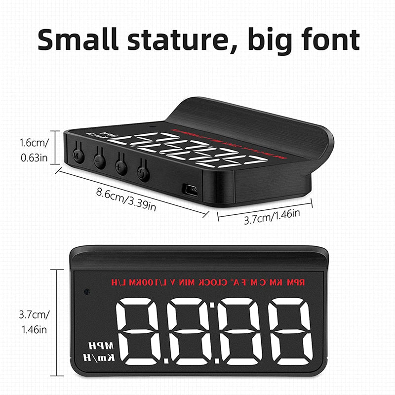 Car Portable Speed Monitor