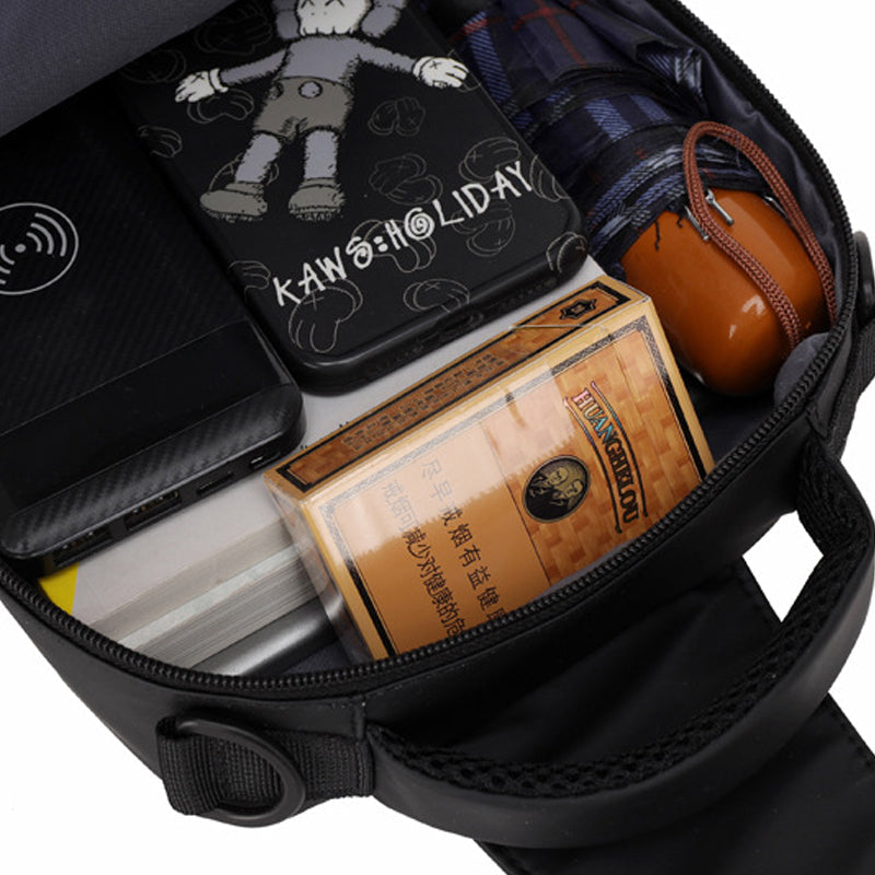 Multi-Usage Chest Bag With Charging Port