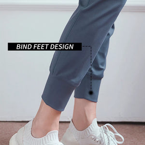 High-Rise Slim Cropped Jogger Pants