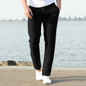 Men's Casual Cotton Linen Pants