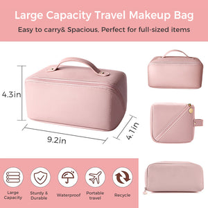 Multifunctional Large Travel Makeup Bag