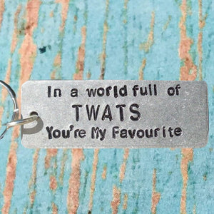 'You're My FAVOURITE' Funny Keychain