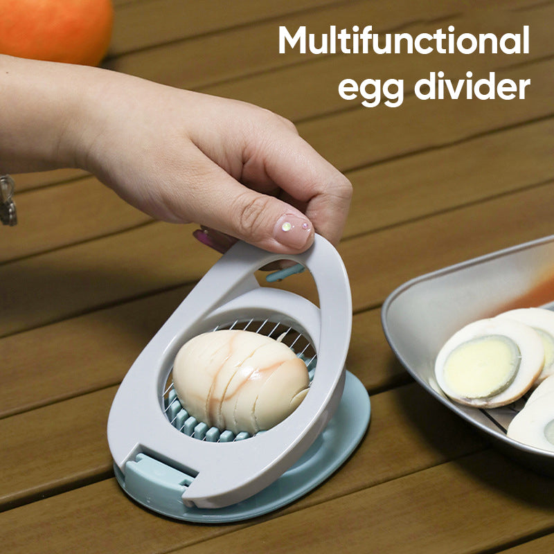 Handheld Stainless Steel Egg Cutter