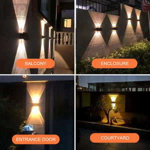 Solar Outdoor Wall Light