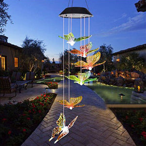 Solar Butterfly Chandelier